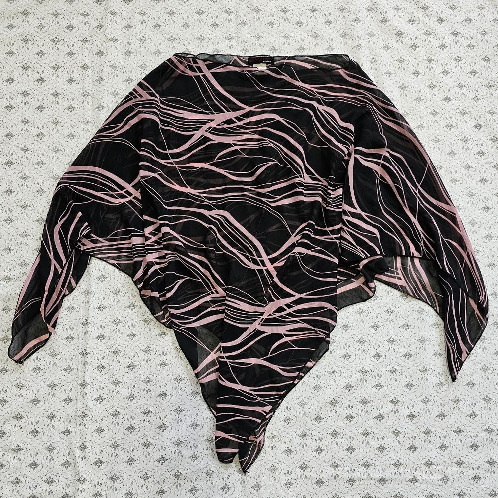 Six Degrees Y2K Semi Sheer Poncho